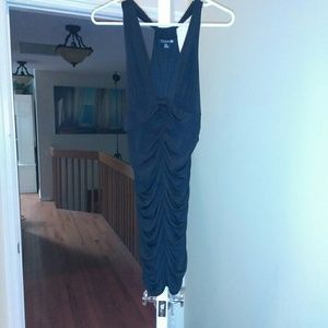 A black cocktail dress